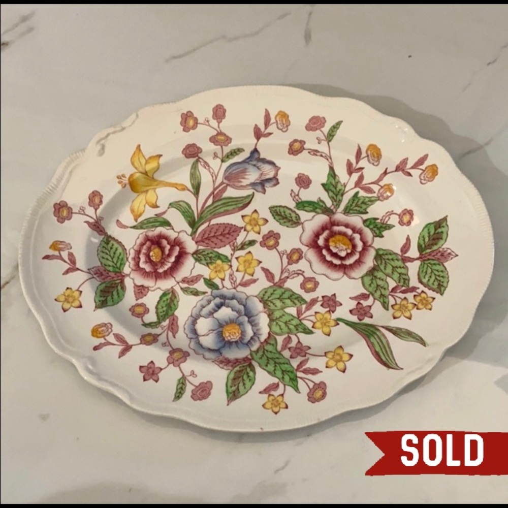 Vintage Johnson Bros England Serving Dish